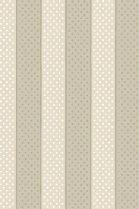 Little Greene Wallpaper Paint Spot Vanilla/Taupe