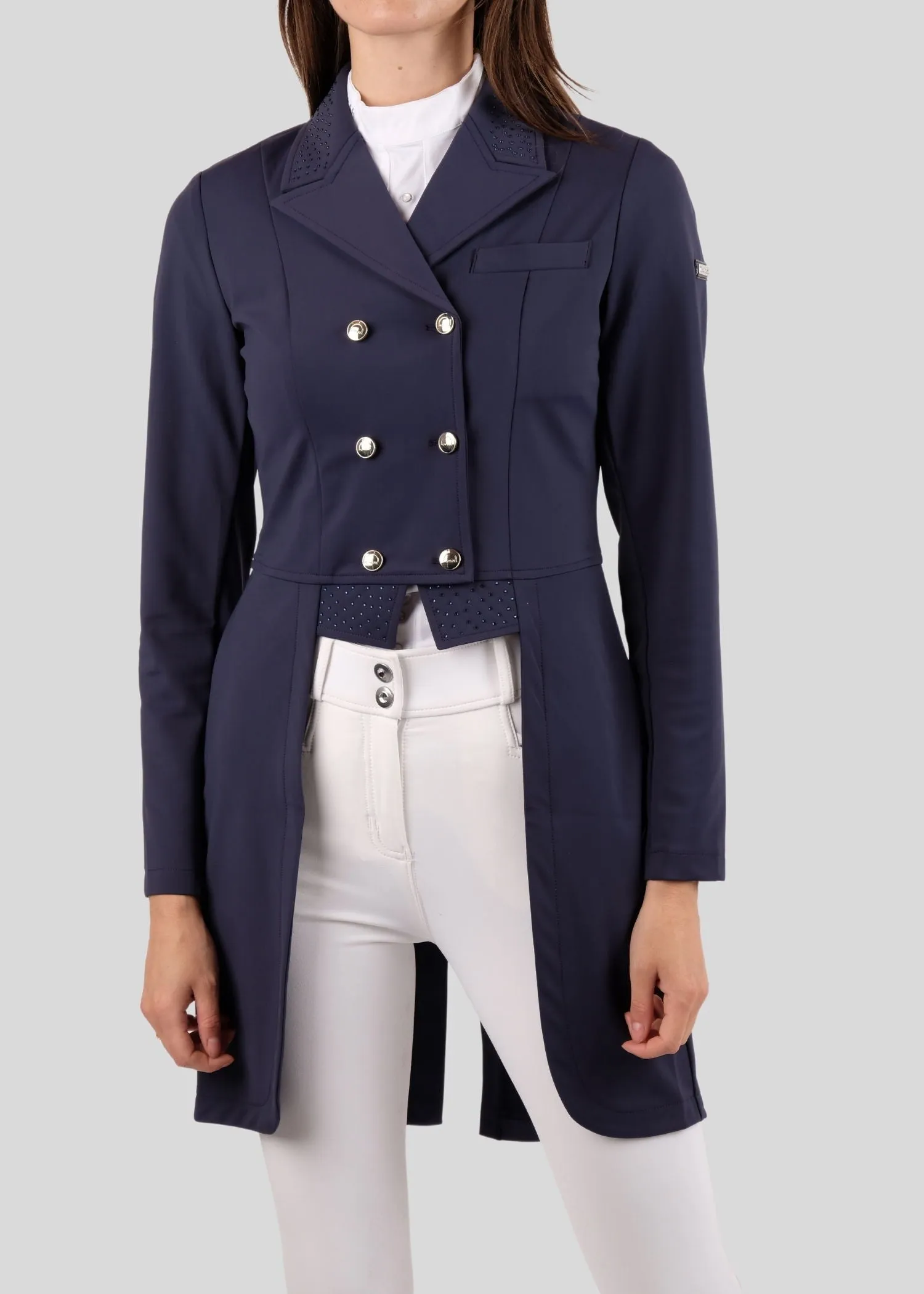 Long Softshell Tailcoat - Navy