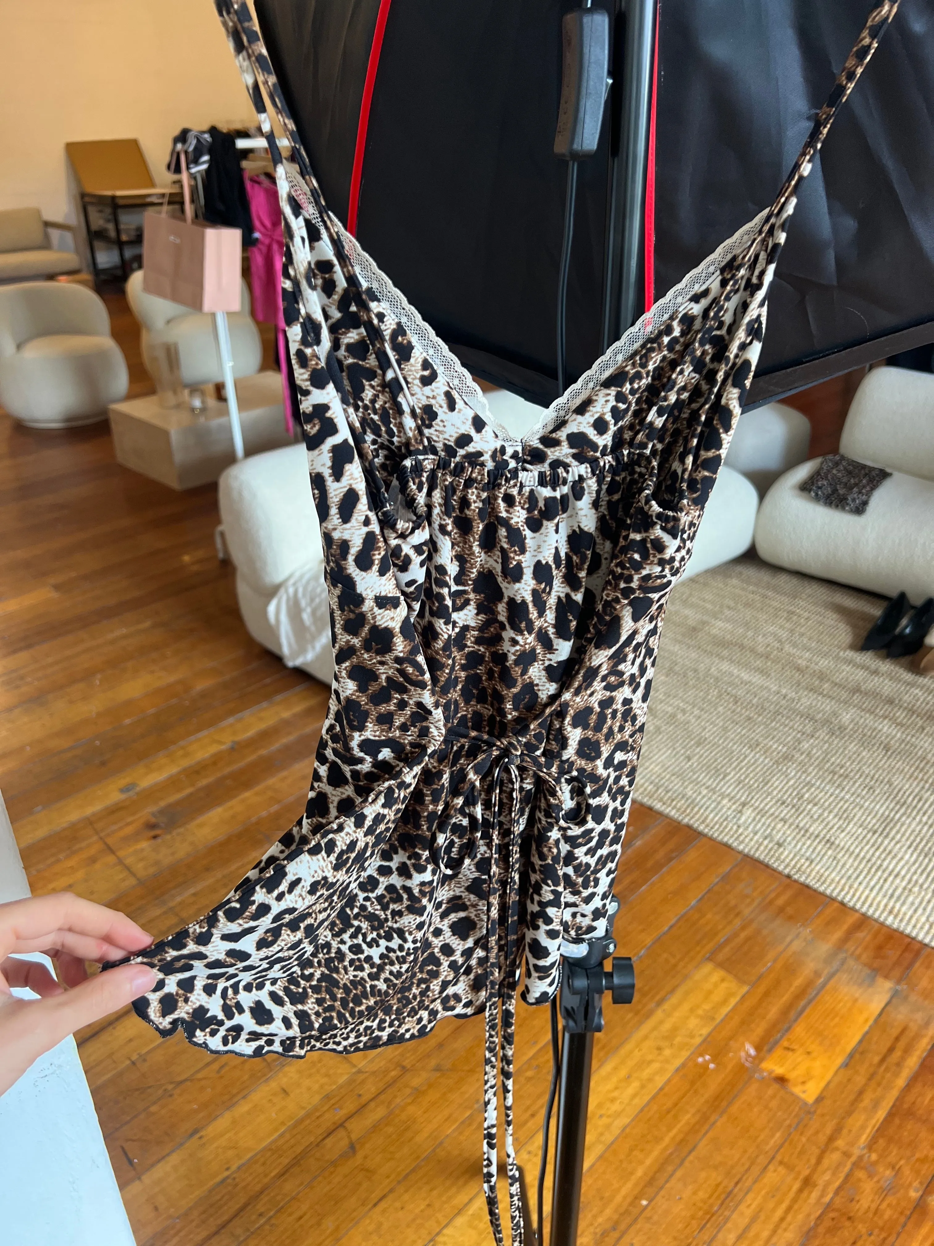 MADE-TO-ORDER: Leopard Camisole