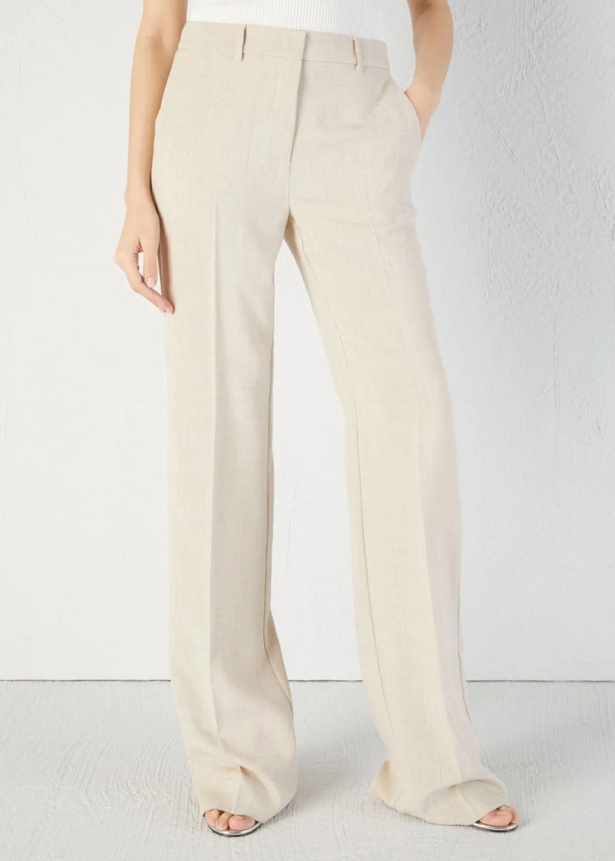 MARELLA Alec Melange Pant - Beige