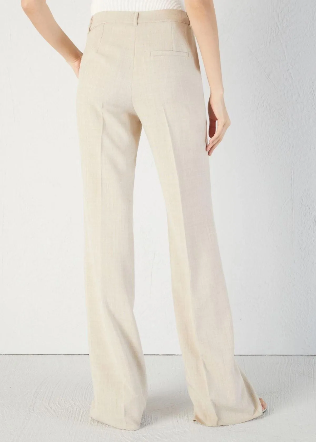 MARELLA Alec Melange Pant - Beige