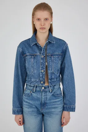 Moussy Bayview Zip Cropped Jacket