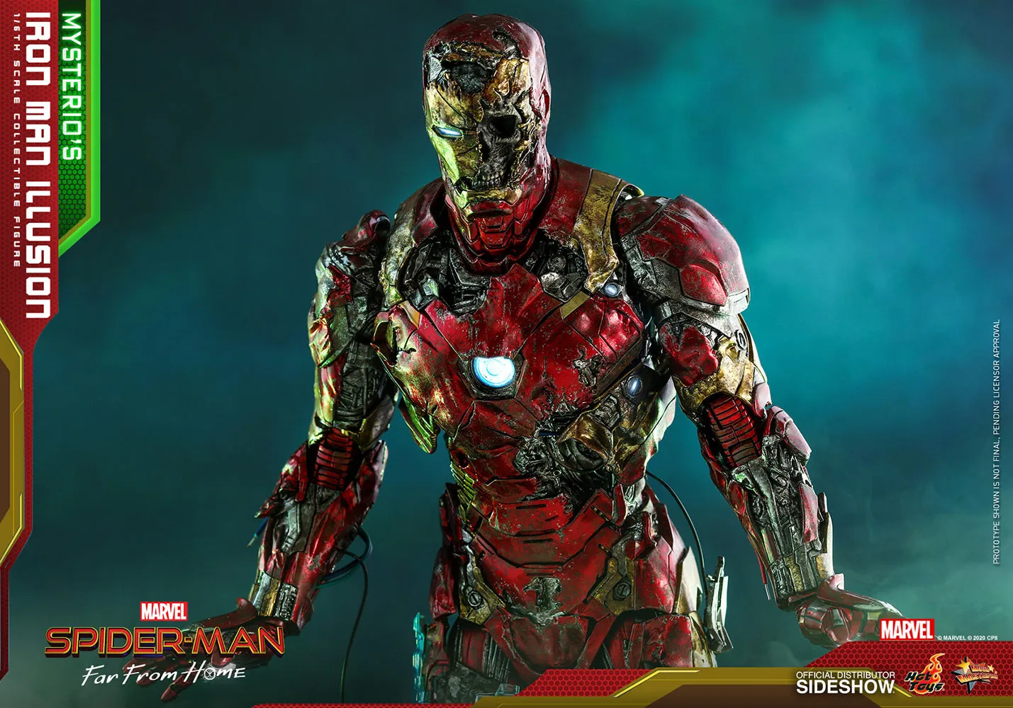 Mysterio's Iron Man Illusion Spider-Man: Far From Home Sixth Scale Figure