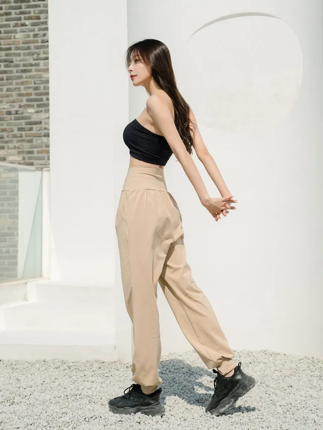 (New) PT699 Neutral Cotton Two-Way Harlem Trousers