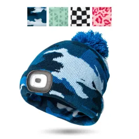 Night Owl Kid’s Hide & Seek Rechargeable LED Beanie by Night Scope®