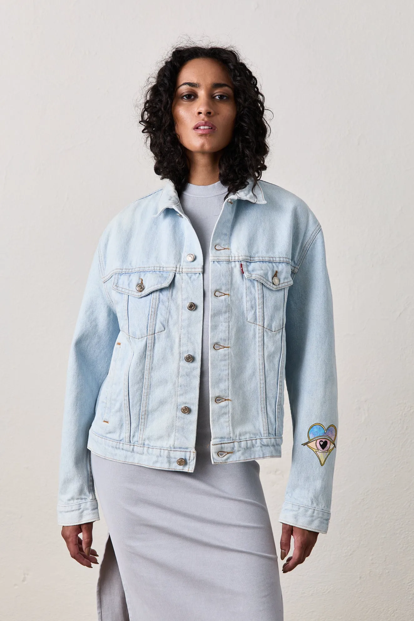 NSF X JA - VINTAGE LEVI'S COSMIC LOVE TRUCKER / INDIGO