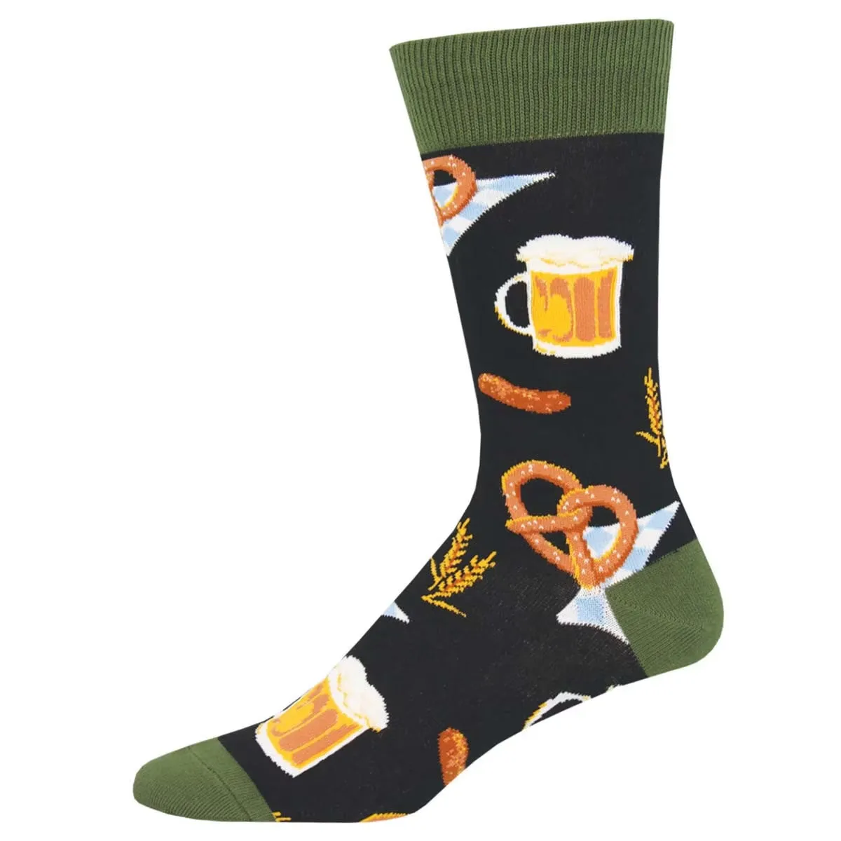 Oktoberfest (Black) Crew Socks L/XL