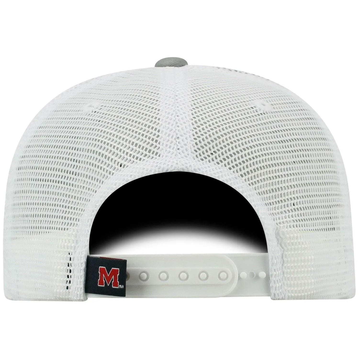 Ole Miss Rebels TOW Gray "Brave" Mesh Structured Adj. Hat Cap