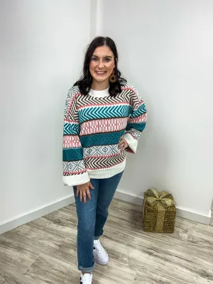 Only Aztec Sweater