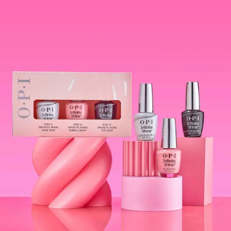 OPI Infinite Shine Pink Trio Gift Set