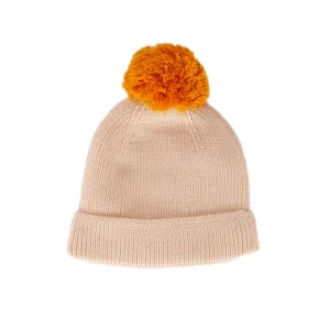 Oslo Merino Ribbed Beanie Cream