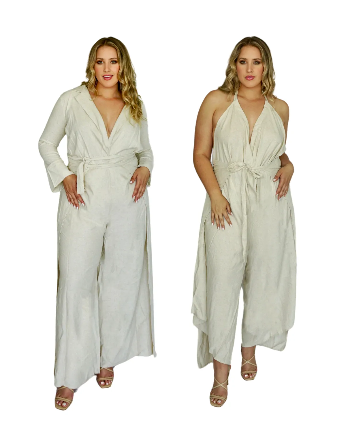 Pant to Jumpsuit Linen