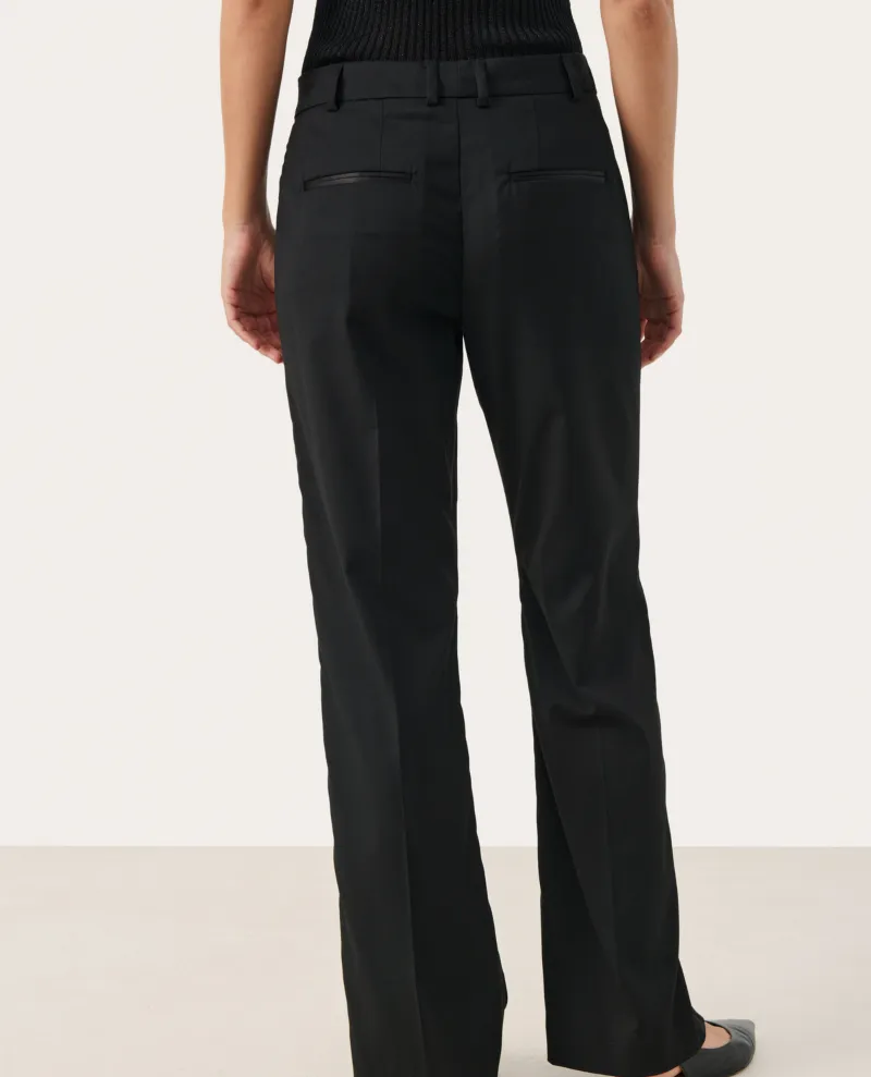 Part Two Dalia Black Suit Trousers