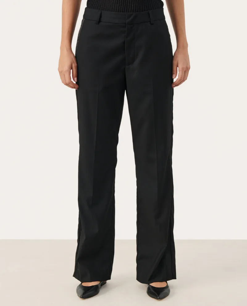 Part Two Dalia Black Suit Trousers