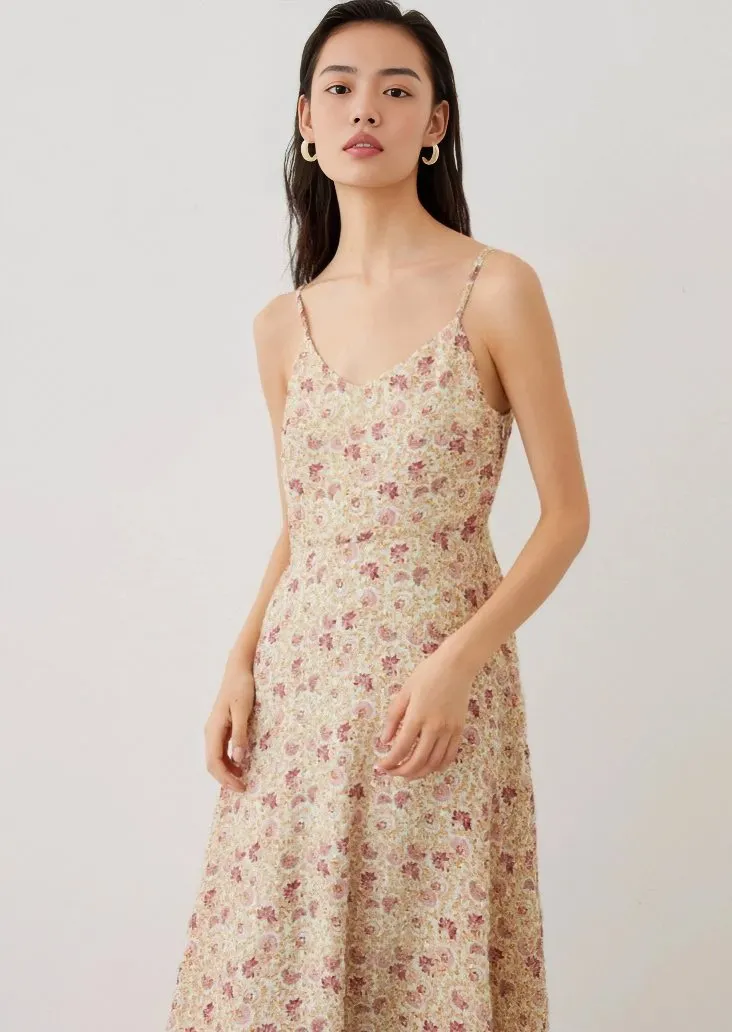 PRINTED CAMISOLE DRESS