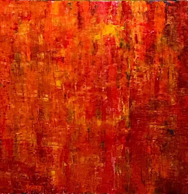 "Autumn Sunset" Original  Artwork on Canvas