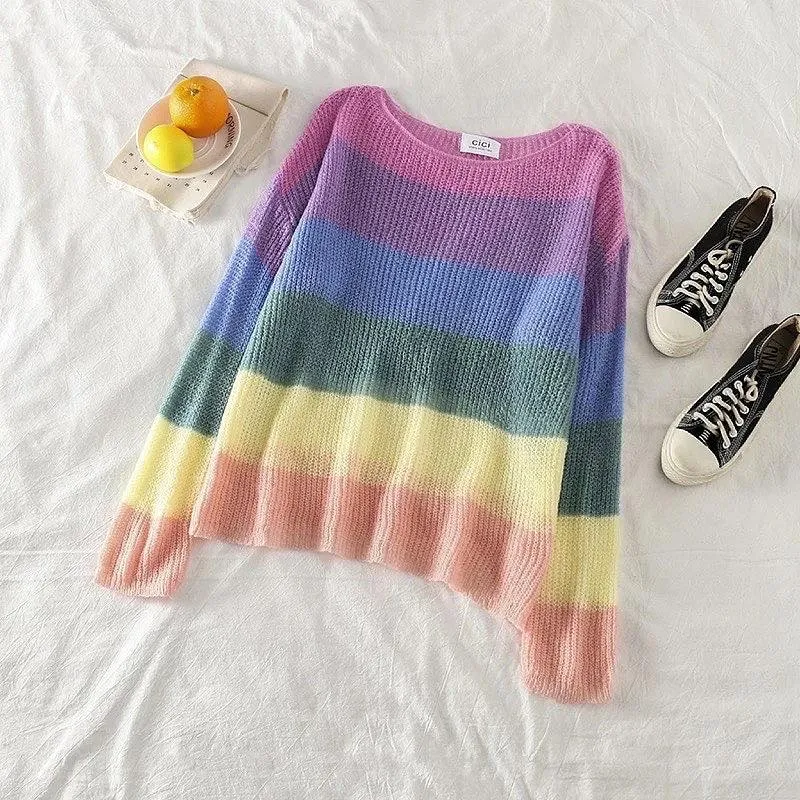 Rainbow Pullover