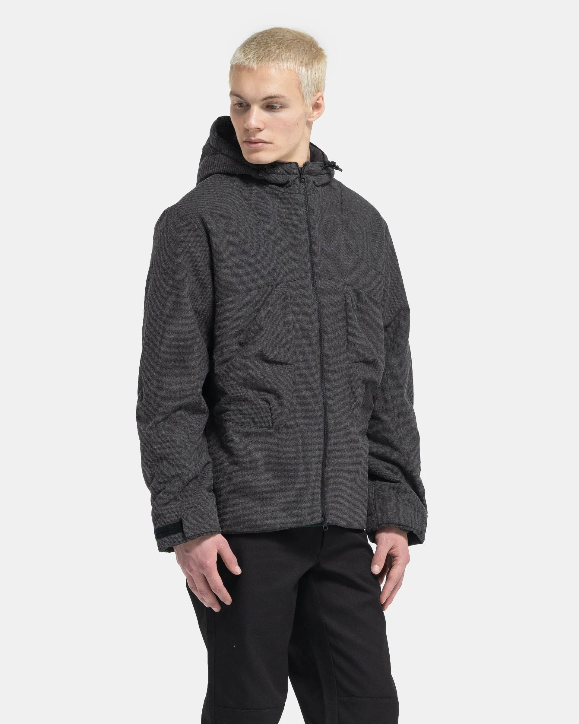 Rescue Padded Jacket in Asphalt Black