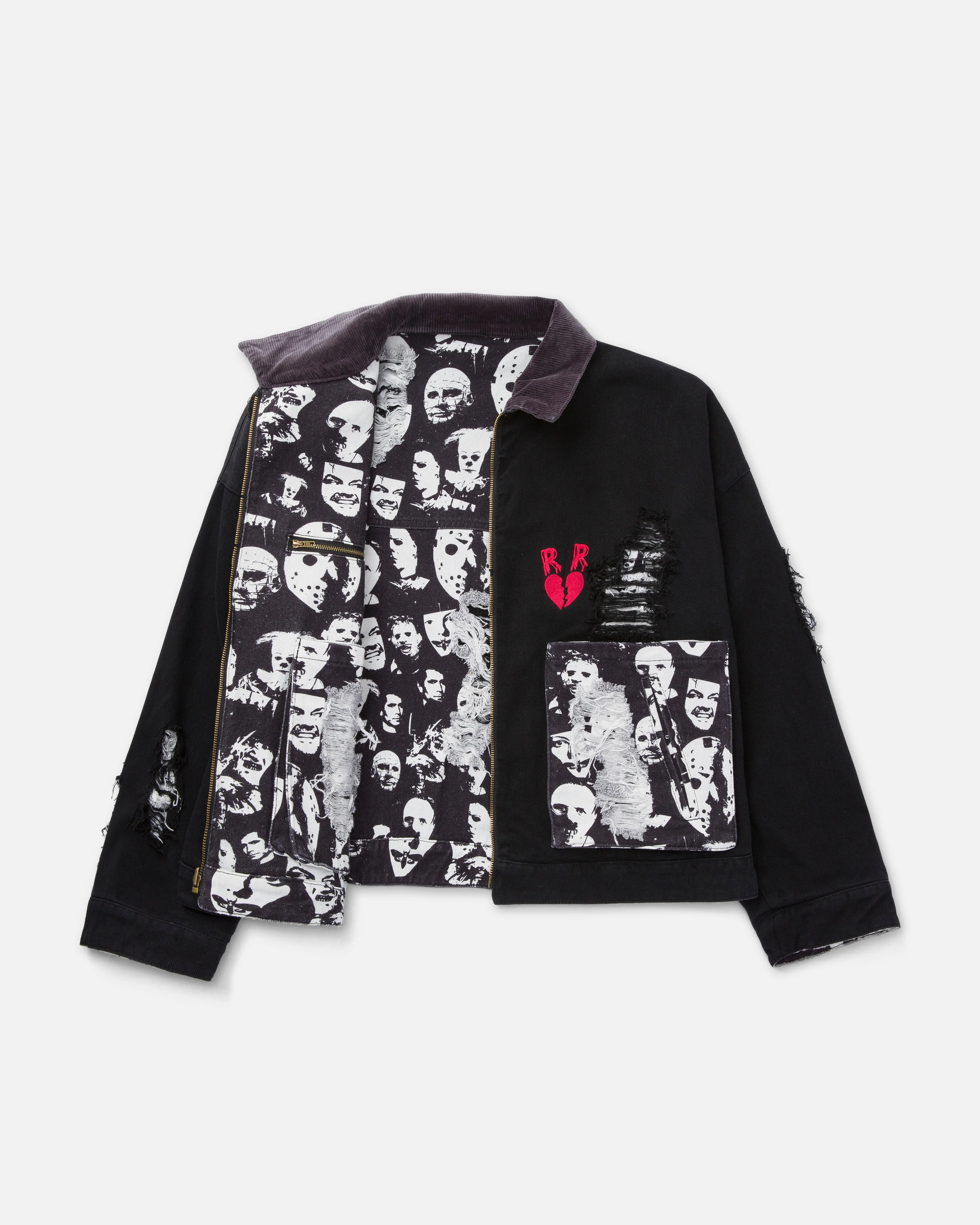 REVERSIBLE HORROR FILM WORK JACKET