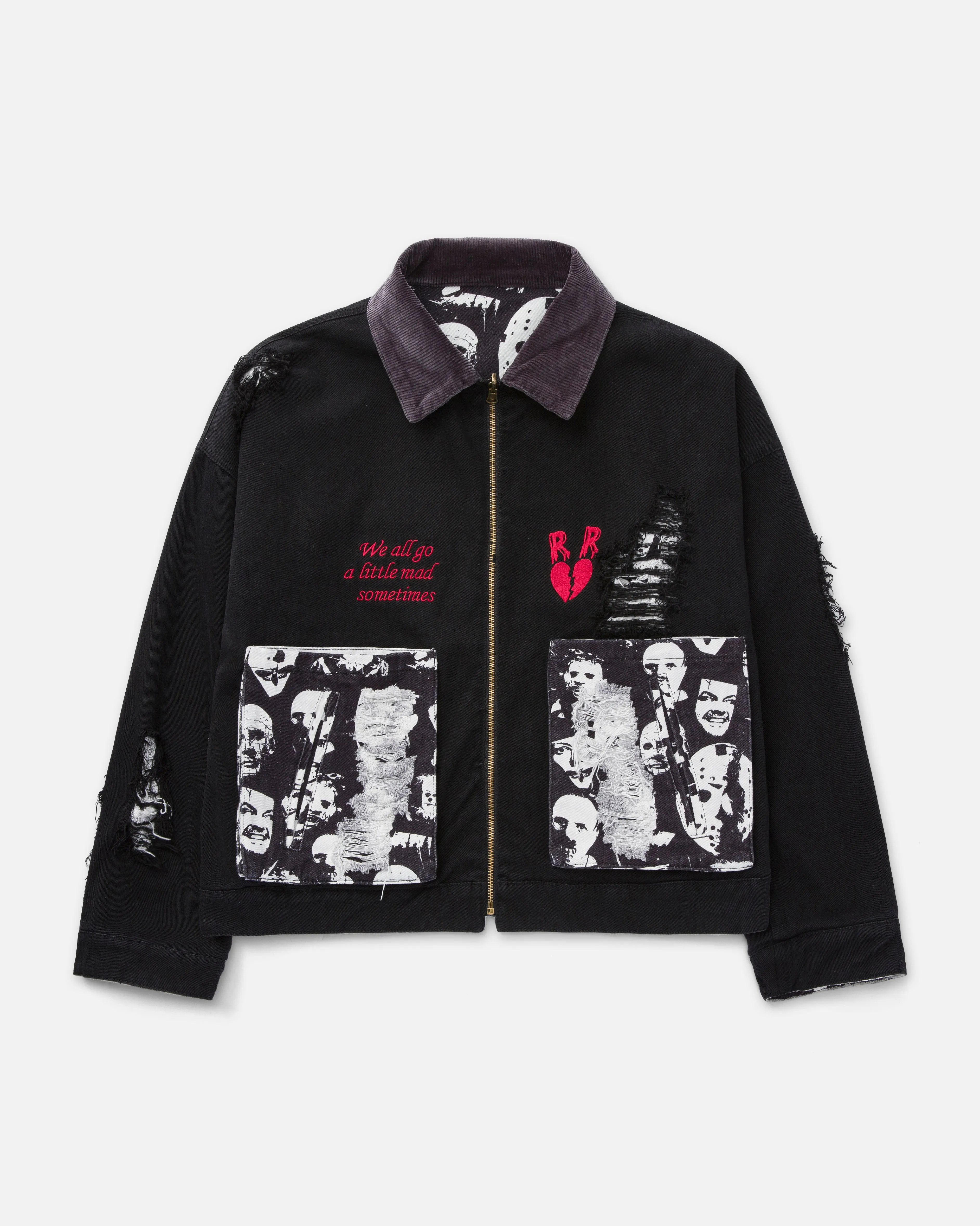 REVERSIBLE HORROR FILM WORK JACKET