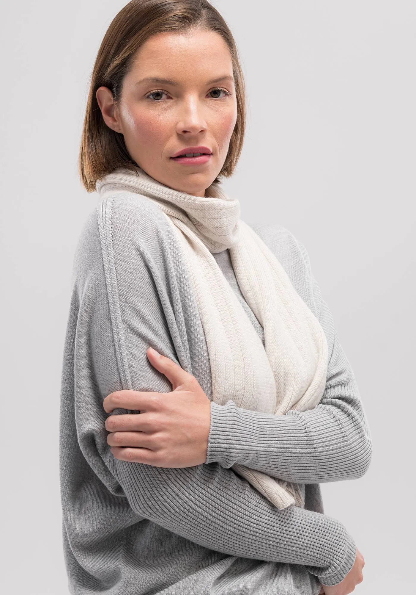 Rib Merino Scarf