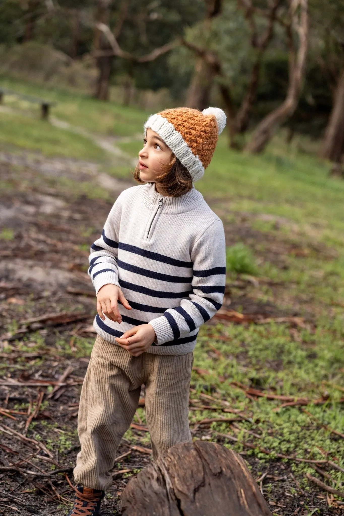 Ripples Beanie Caramel