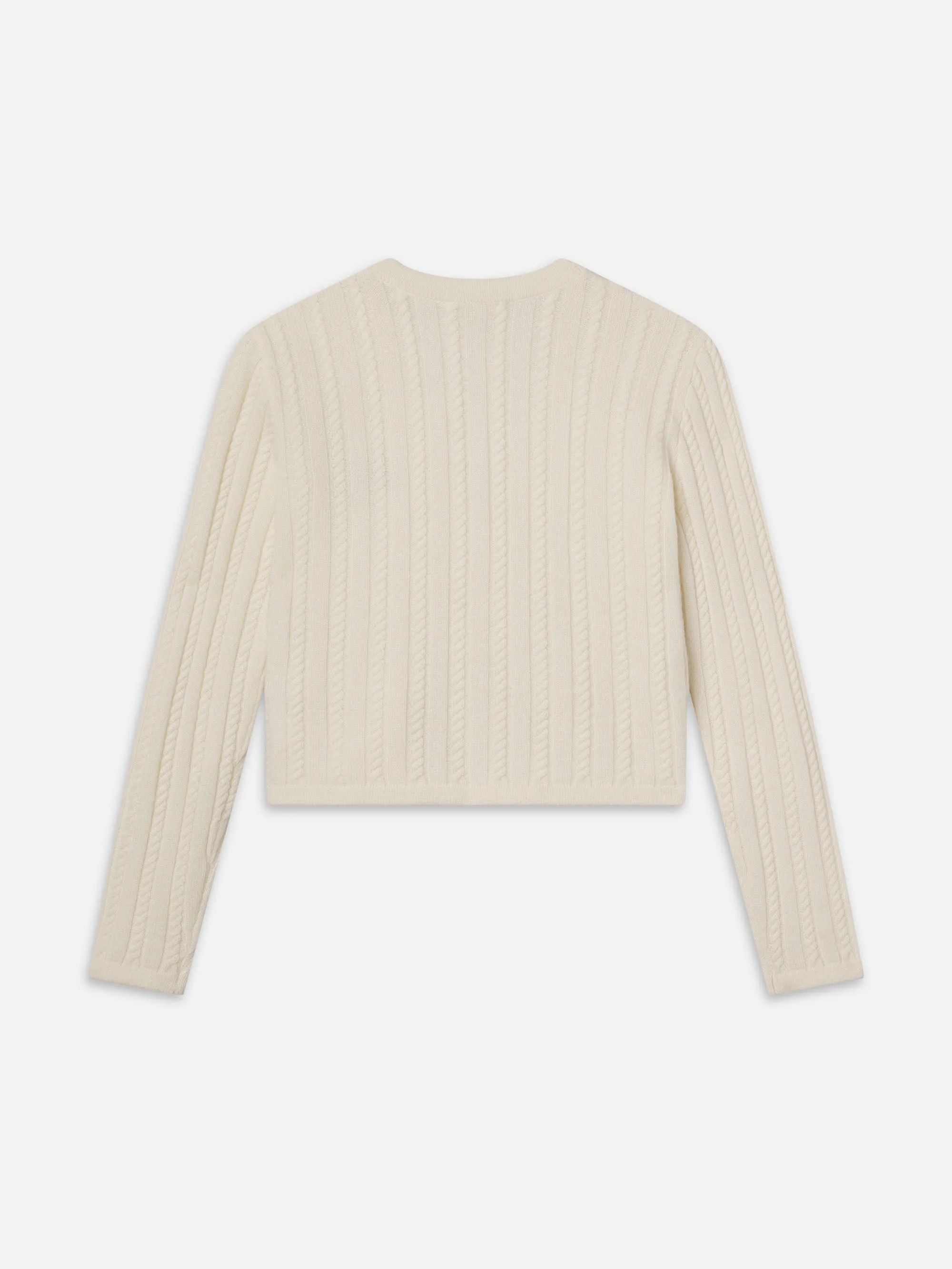 Ritz Cable Cardigan -- Cream