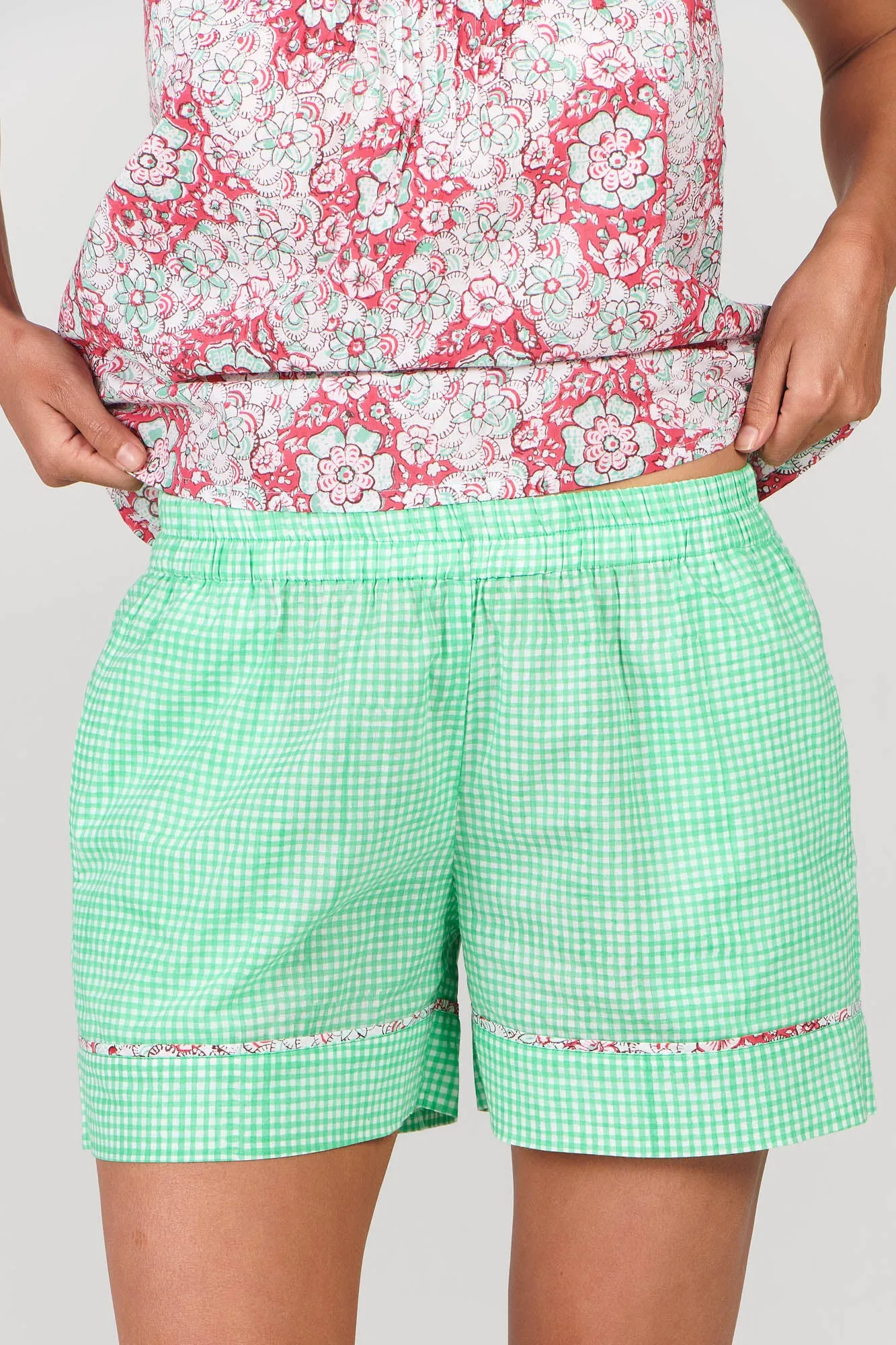 Sadie Summer Pyjamas Poinsettia