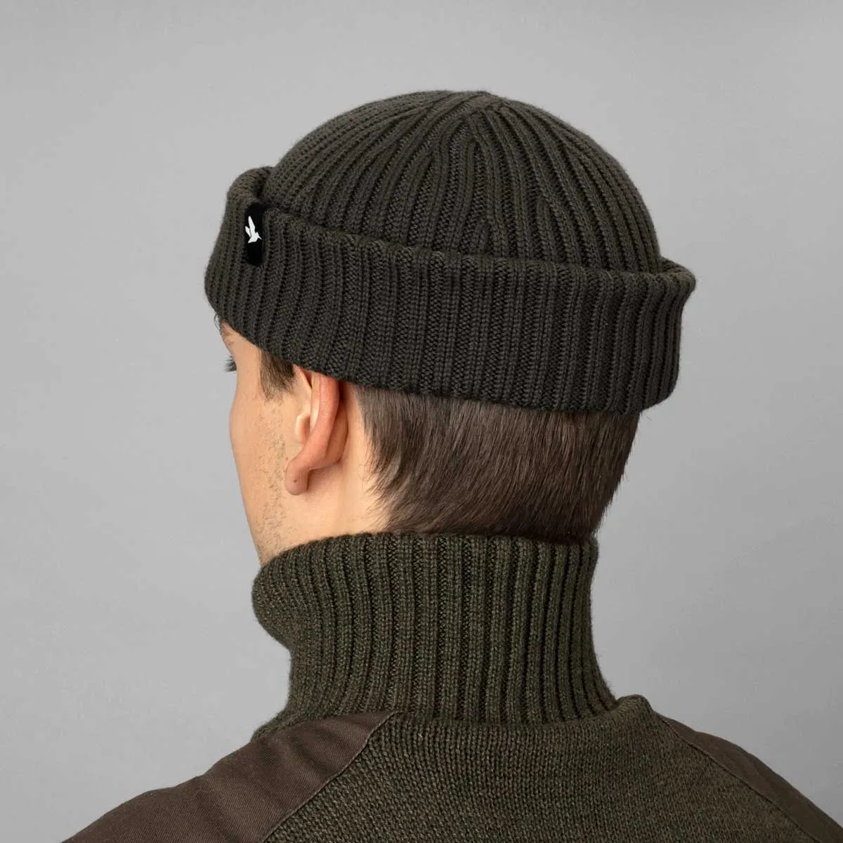 SEELAND Norite Beanie - Merino Wool - Grizzly Brown