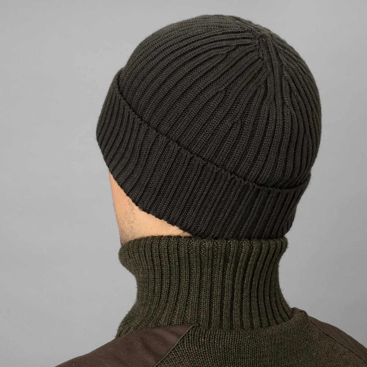 SEELAND Norite Beanie - Merino Wool - Grizzly Brown