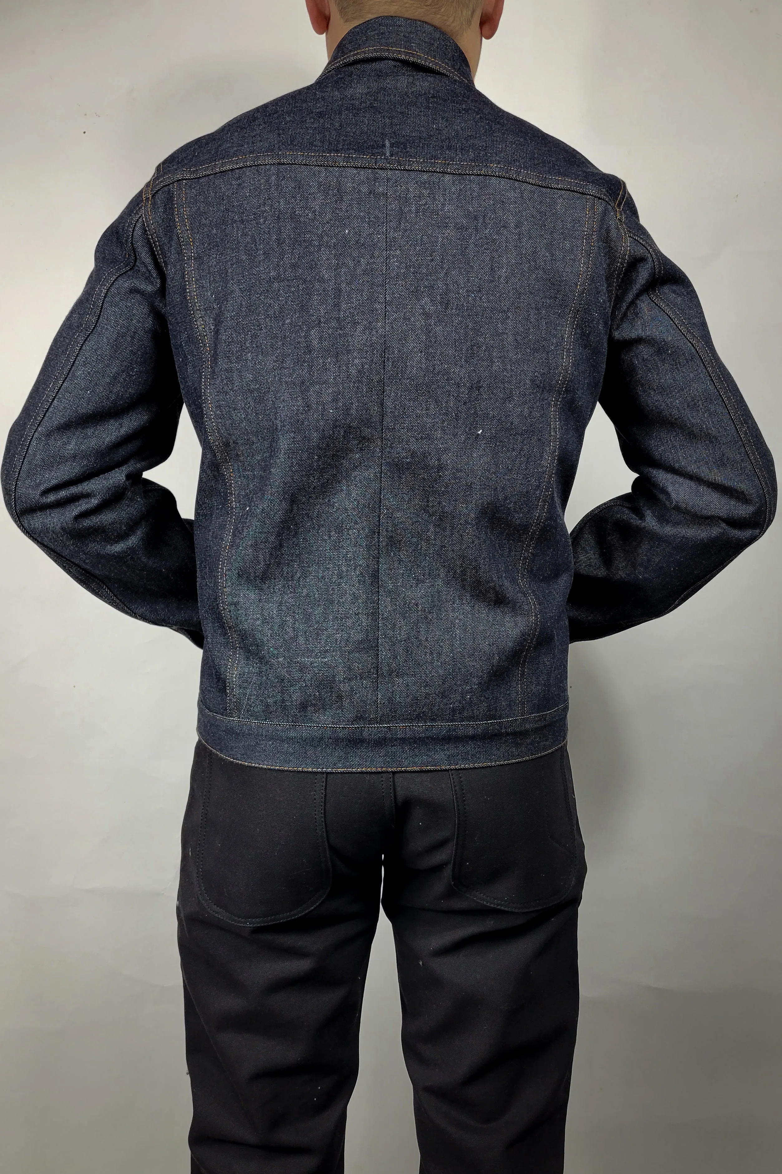 Selvedge Jacket - 14oz. Vidalia Mills Large Sample