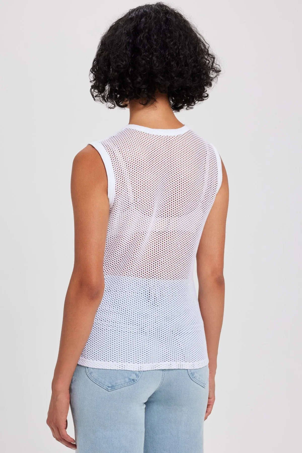 Serena Fishnet Tank