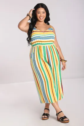 Solange Striped Jumpsuit 4XL only