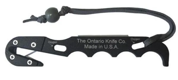 Strap Cutter Fixed Blade Knife