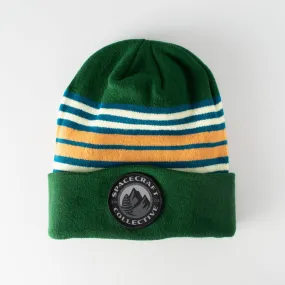 Striped Lotus Beanie