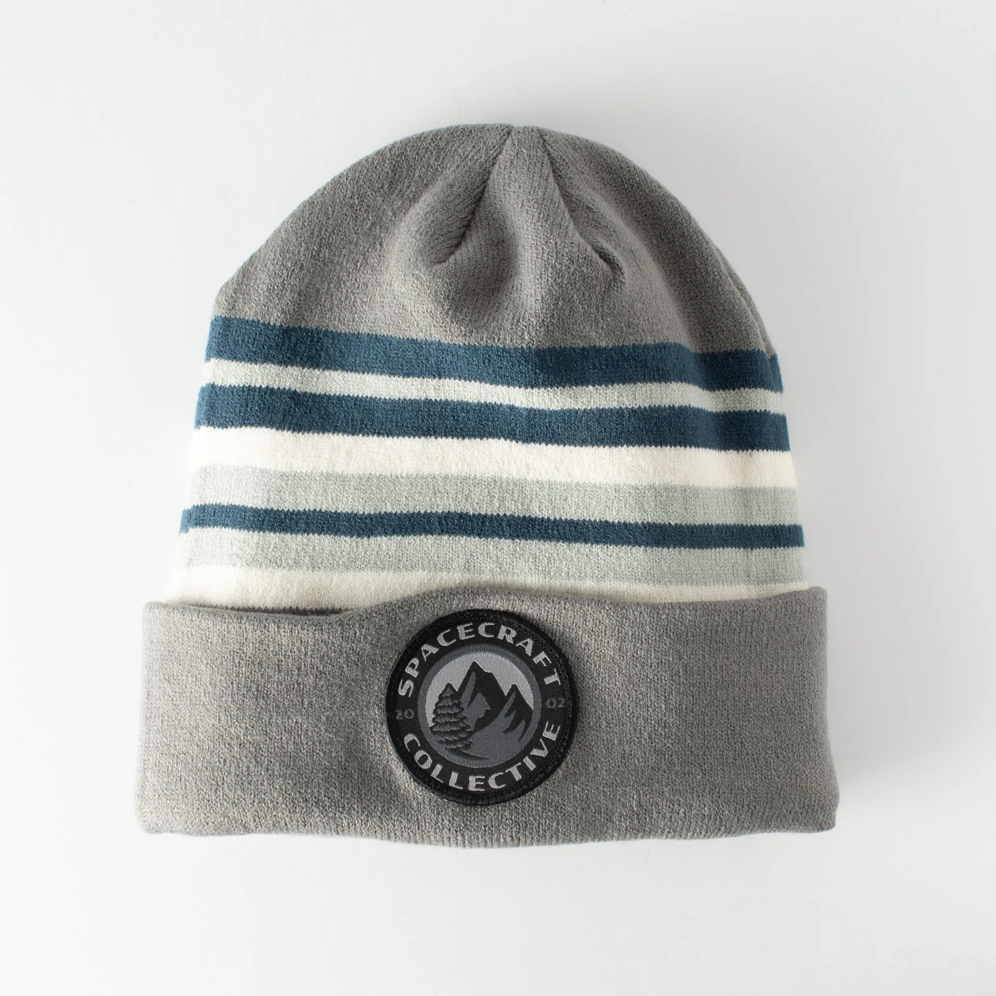 Striped Lotus Beanie