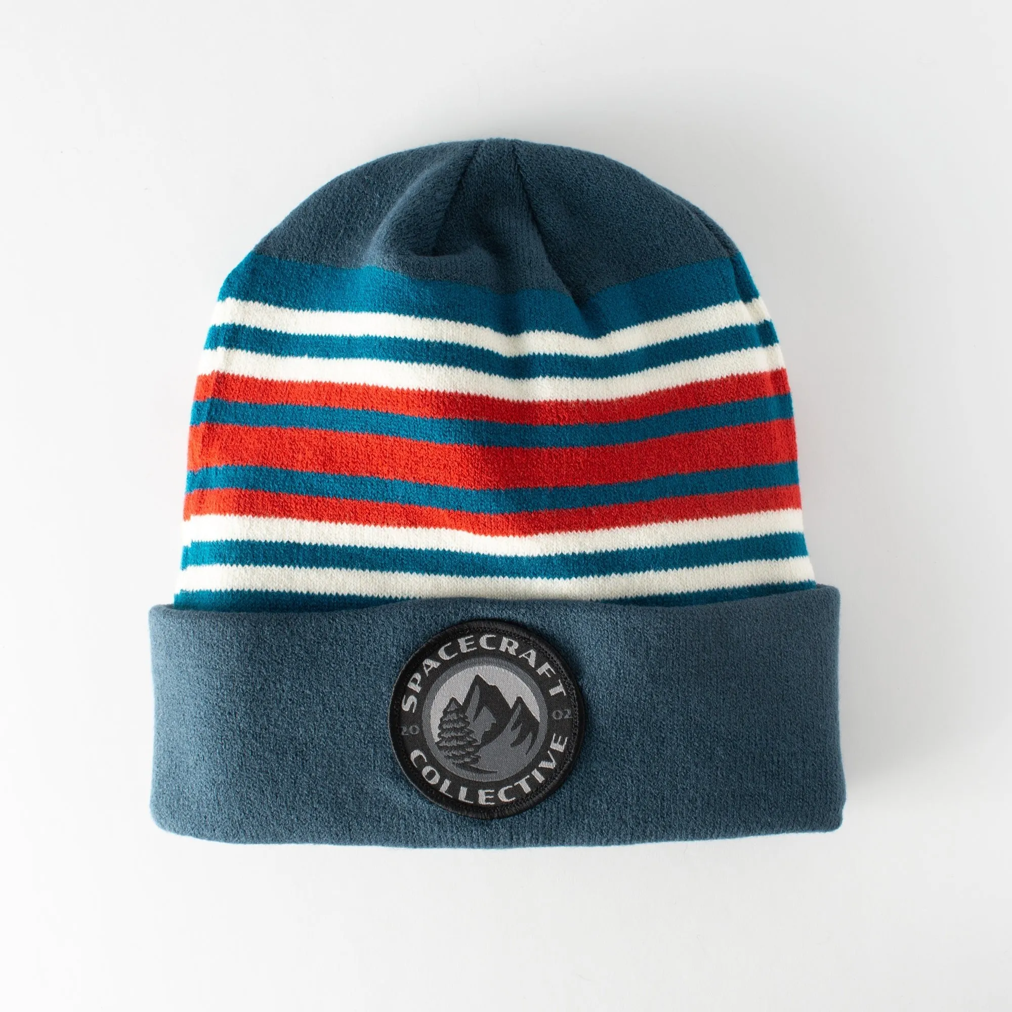 Striped Lotus Beanie