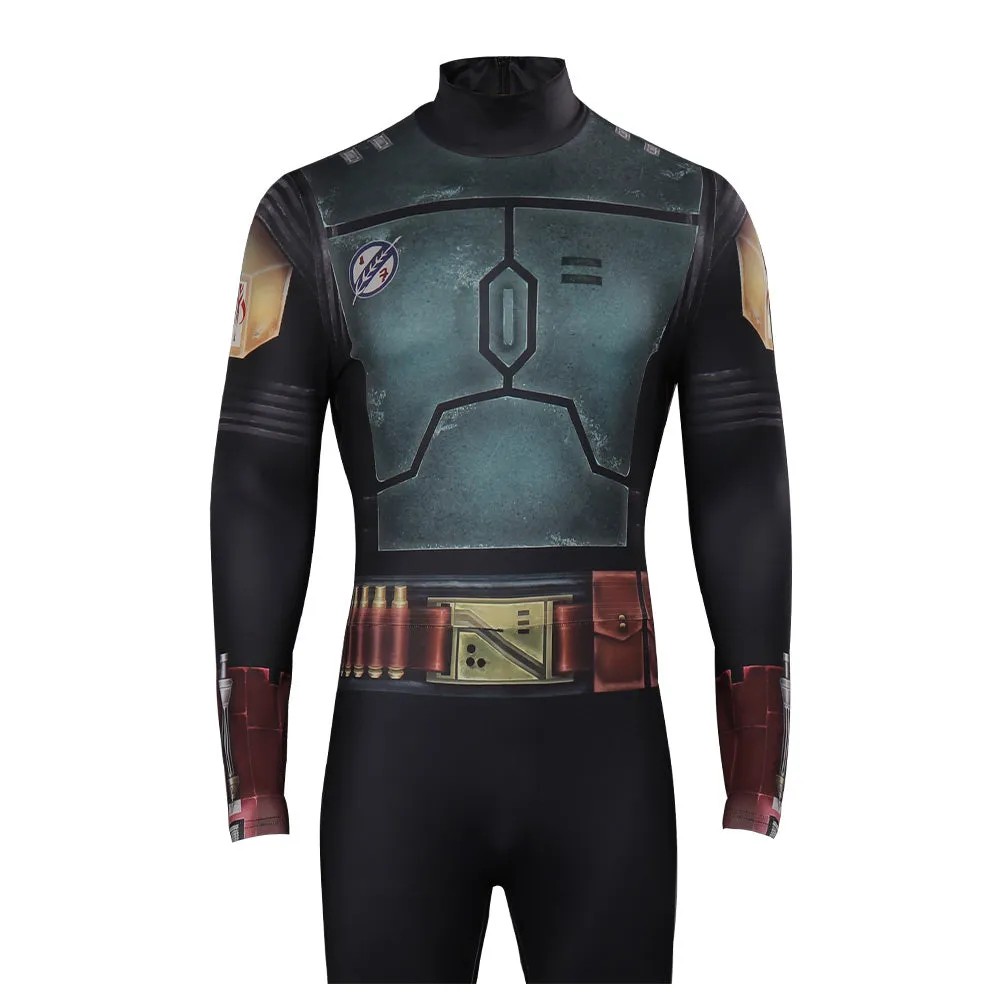 The Book of Boba Fett - Boba Fett Jumpsuit Halloween Carnival Suit Cosplay Costume