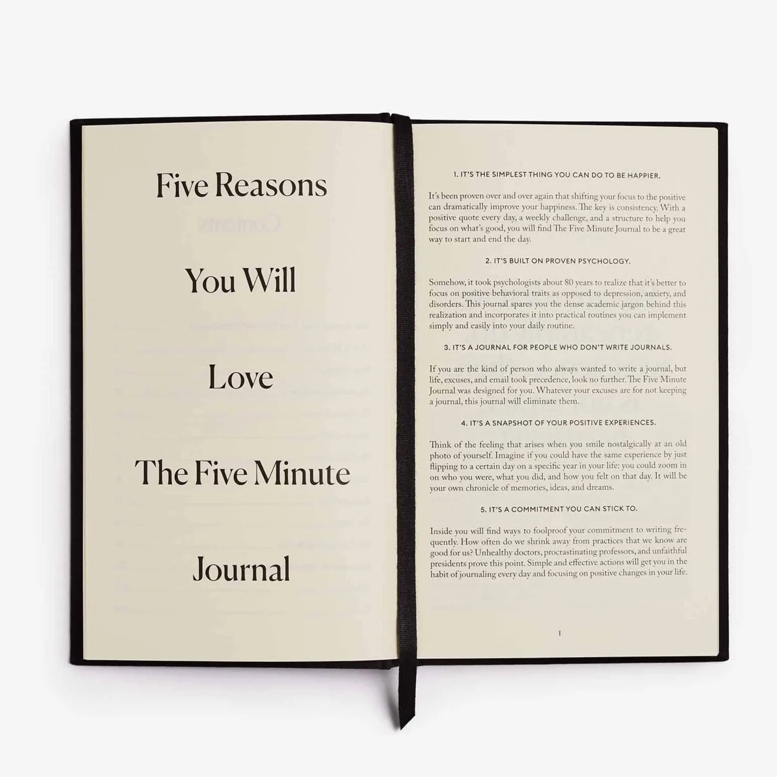 The Five Minute Journal