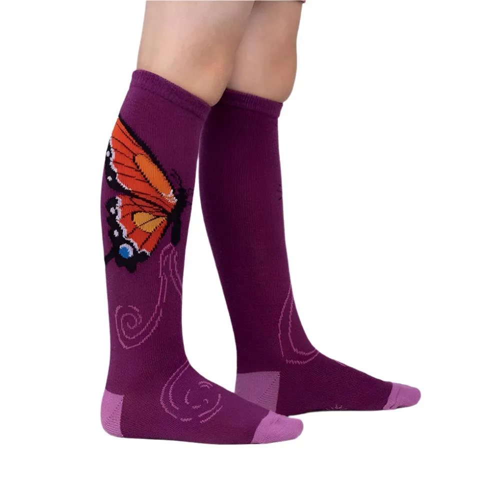 The Monarch Youth Knee High Socks