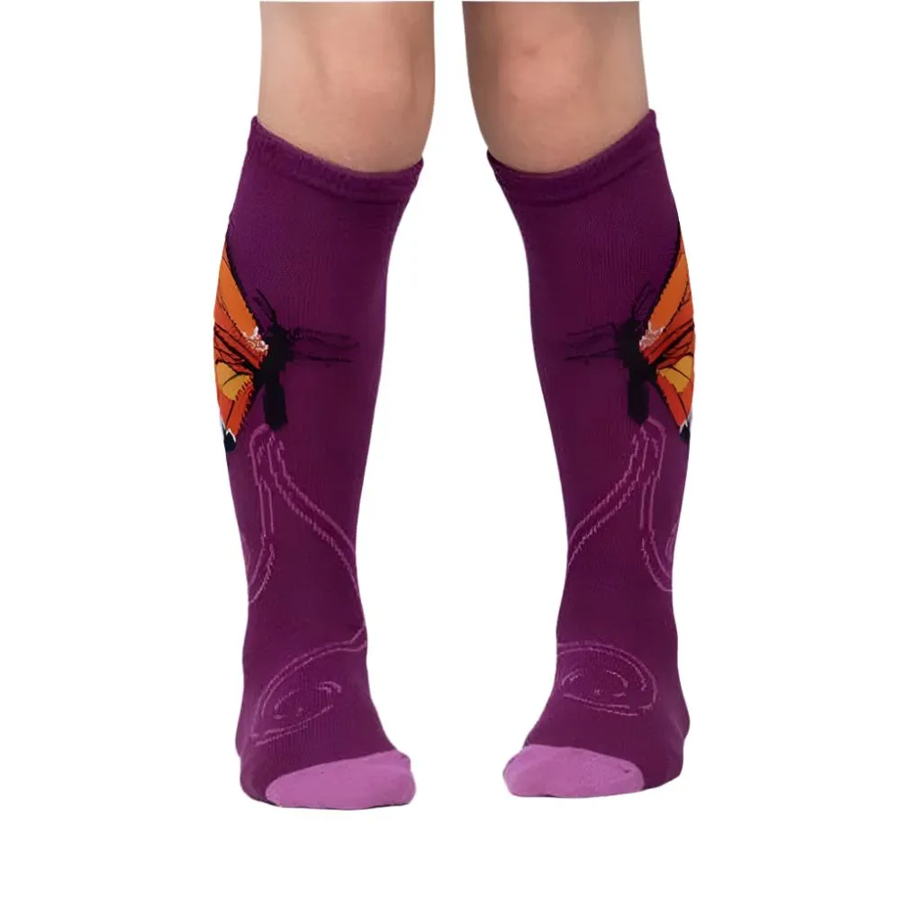 The Monarch Youth Knee High Socks