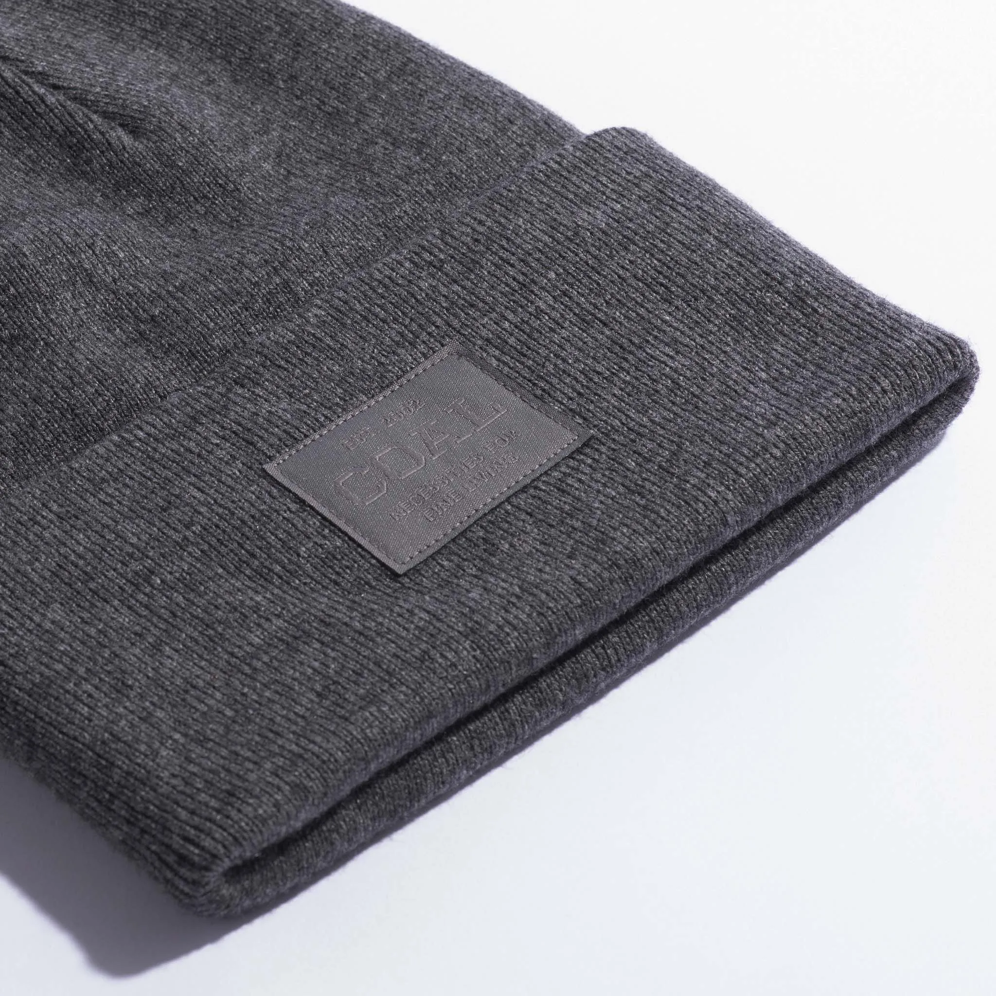 The Uniform Cashmere Knit Cuff Beanie