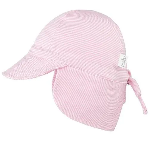 Toshi - Sunhat Flap Cap - Blush