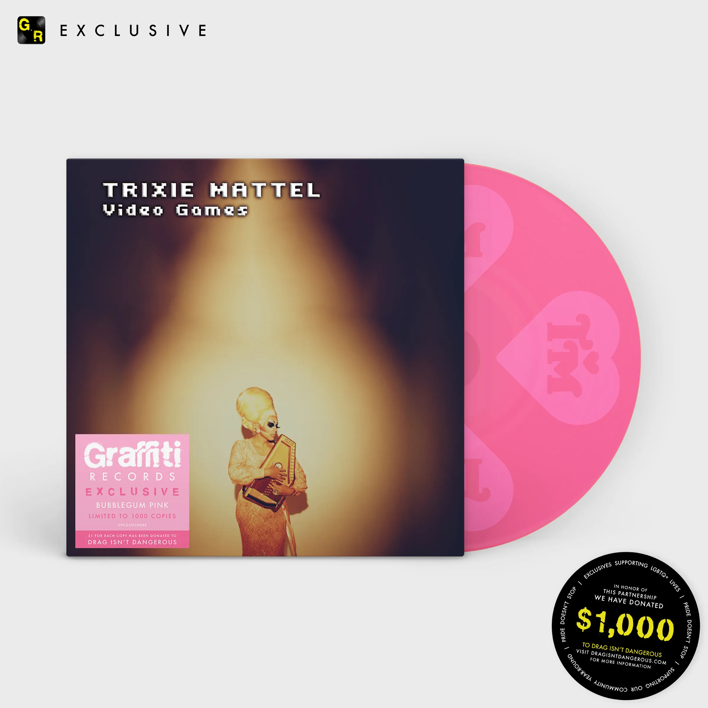 Trixie Mattel - Video Games 7" (Graffiti Records Exclusive)