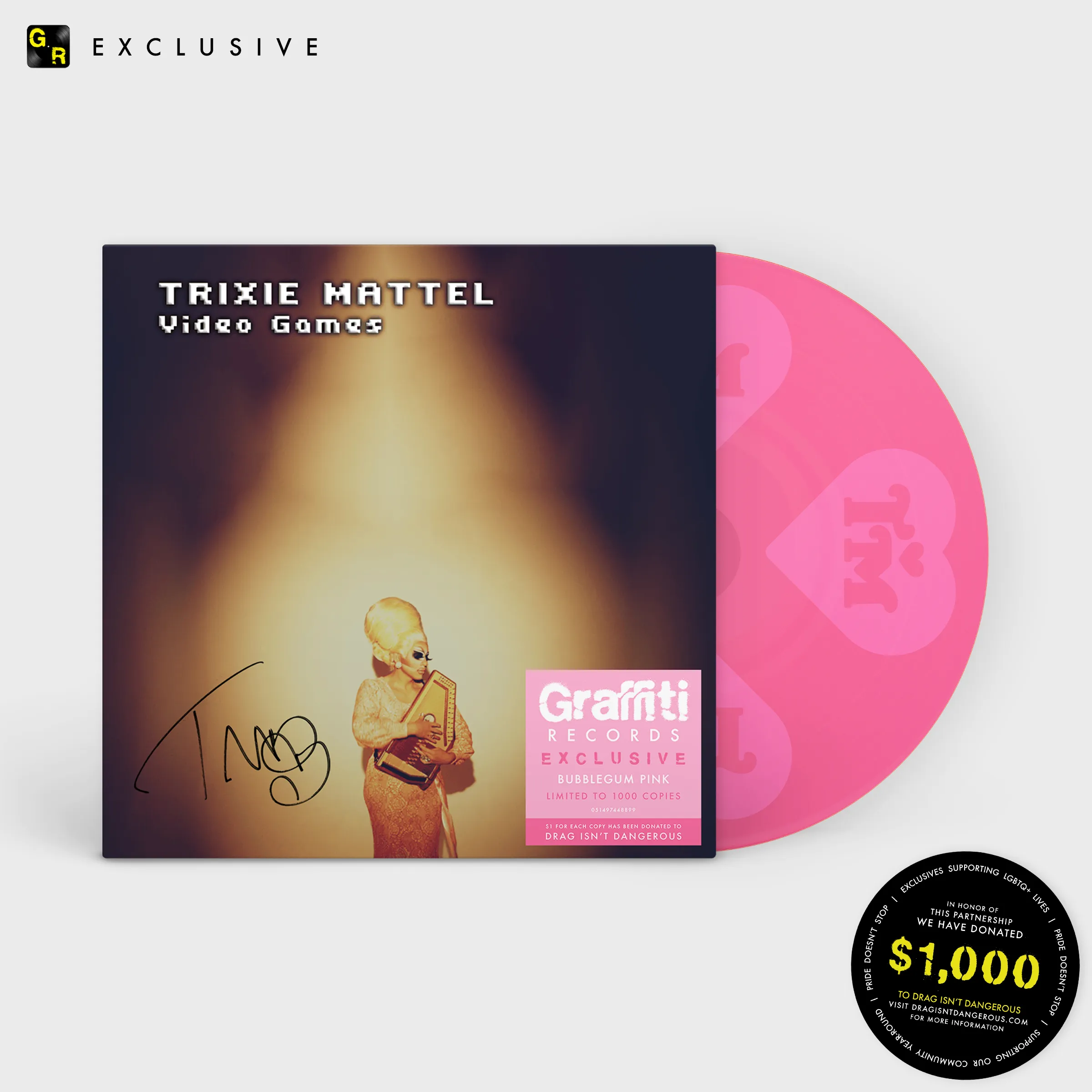 Trixie Mattel - Video Games 7" (Graffiti Records Exclusive)