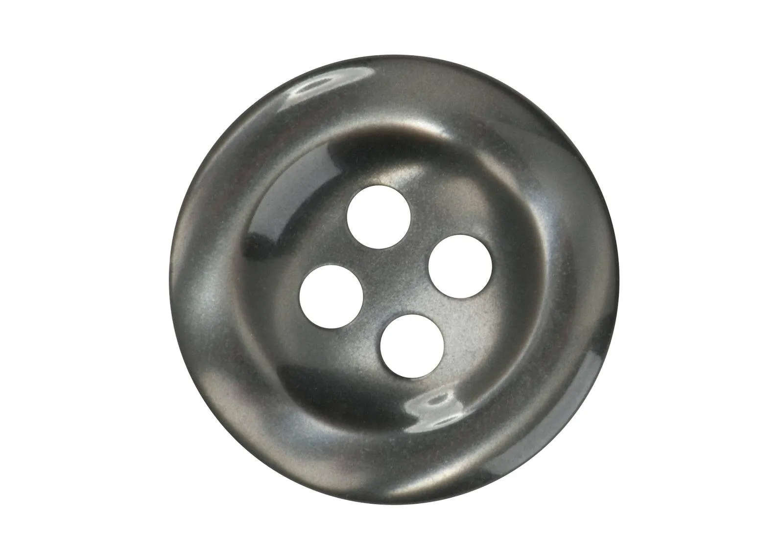 Trouser Buttons: Grey: 15 & 17mm: (18 Pieces)