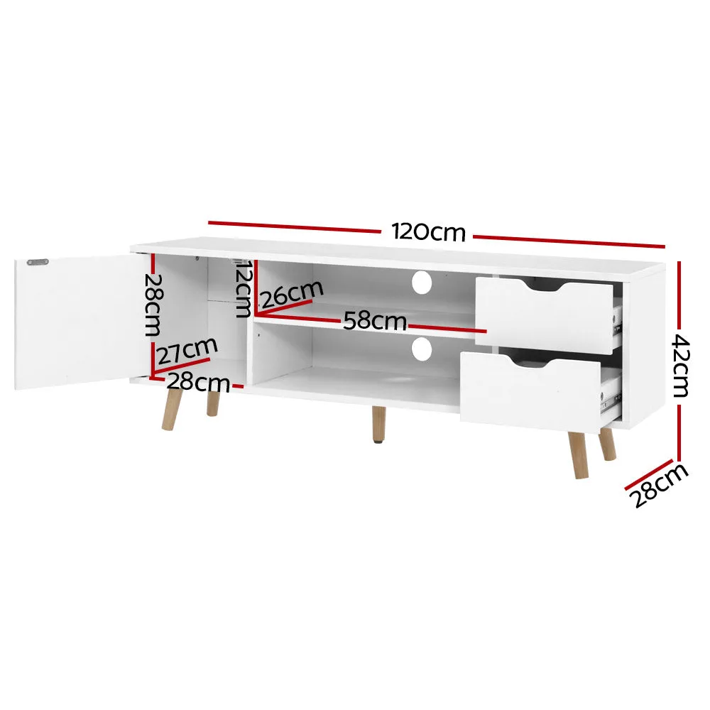 TV Unit 120cm  - White