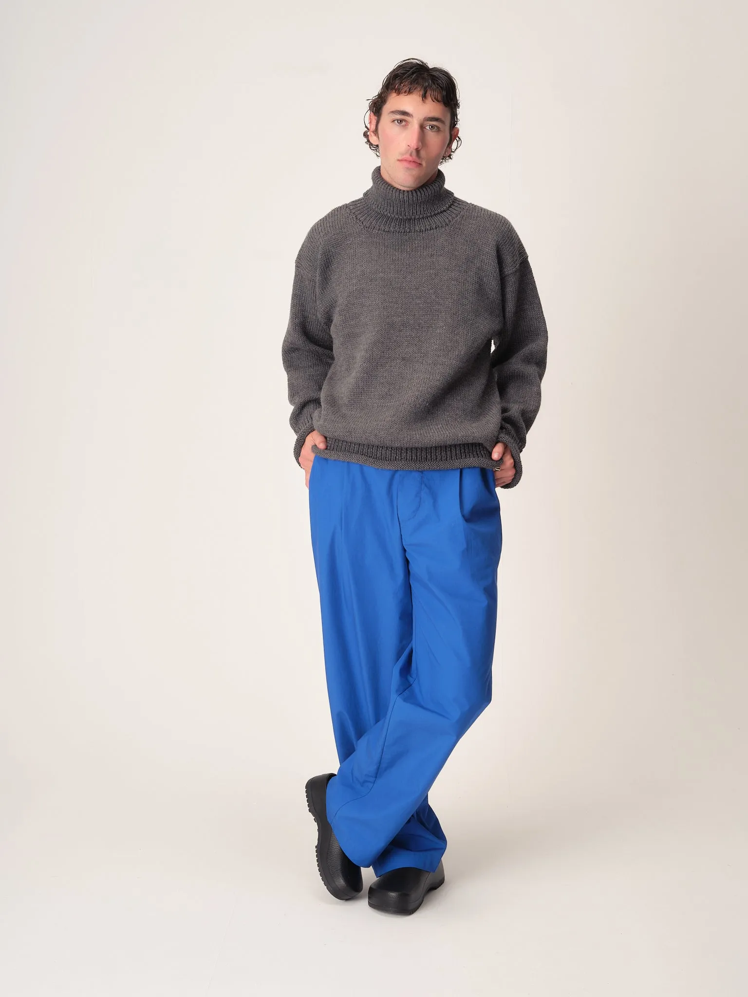 Typewriter Pant, Blue