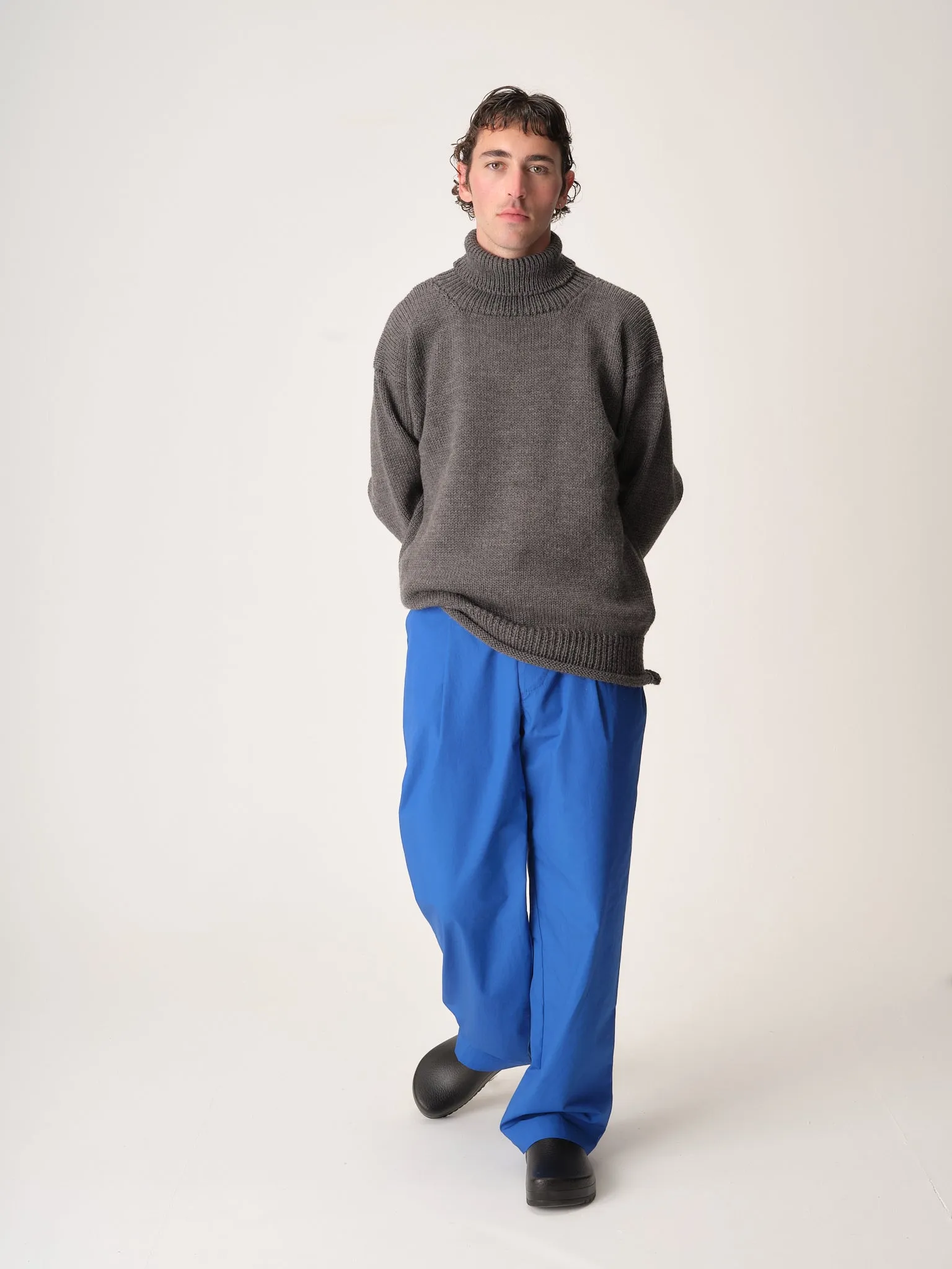 Typewriter Pant, Blue