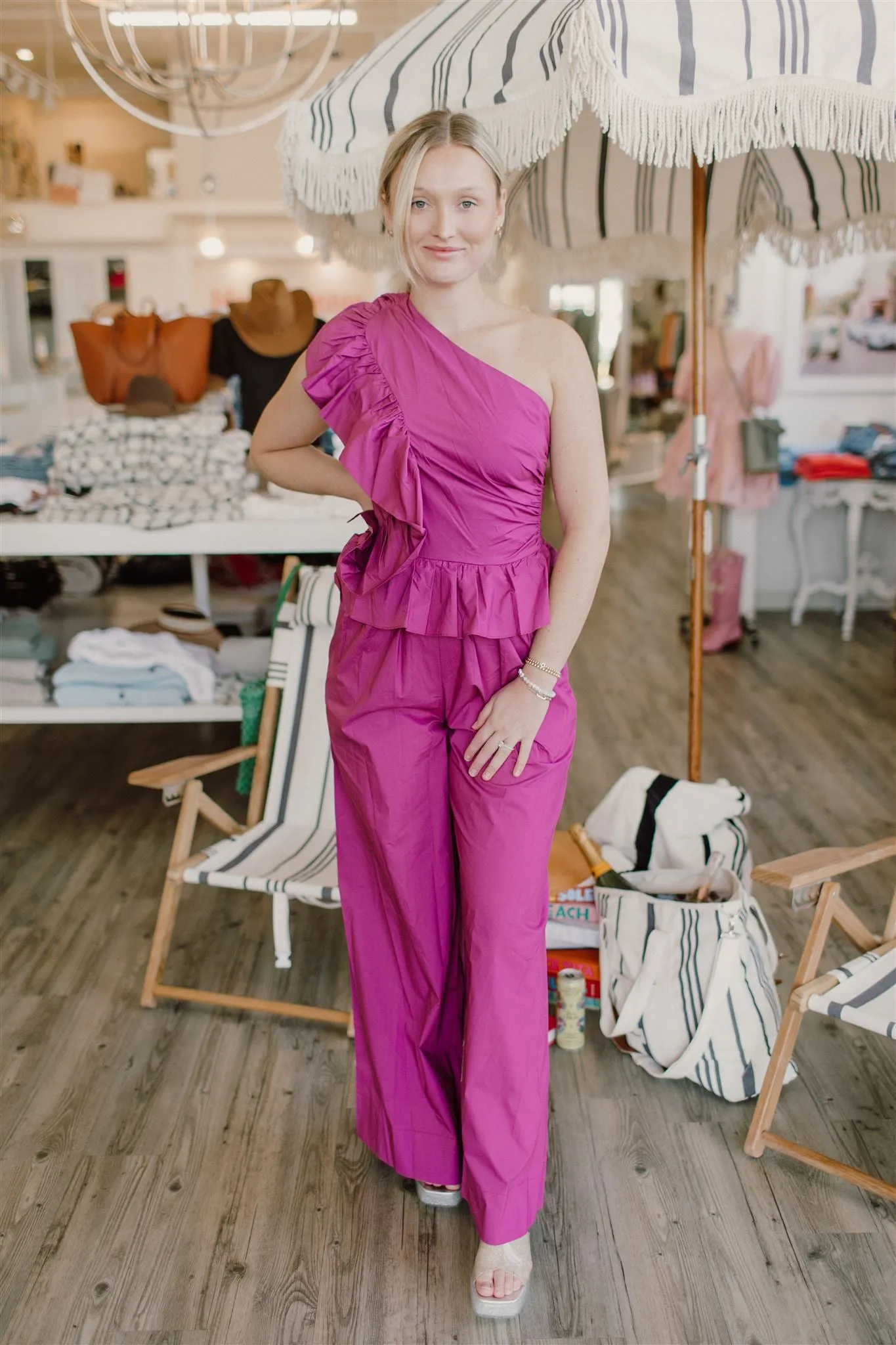 Ulla Johnson - Solana Jumpsuit in Orchid